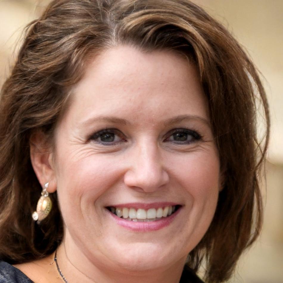 Portrait professionnel d'une consultante en stratégie financière